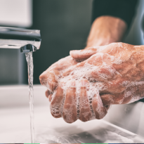 Handproblemen door handen wassen