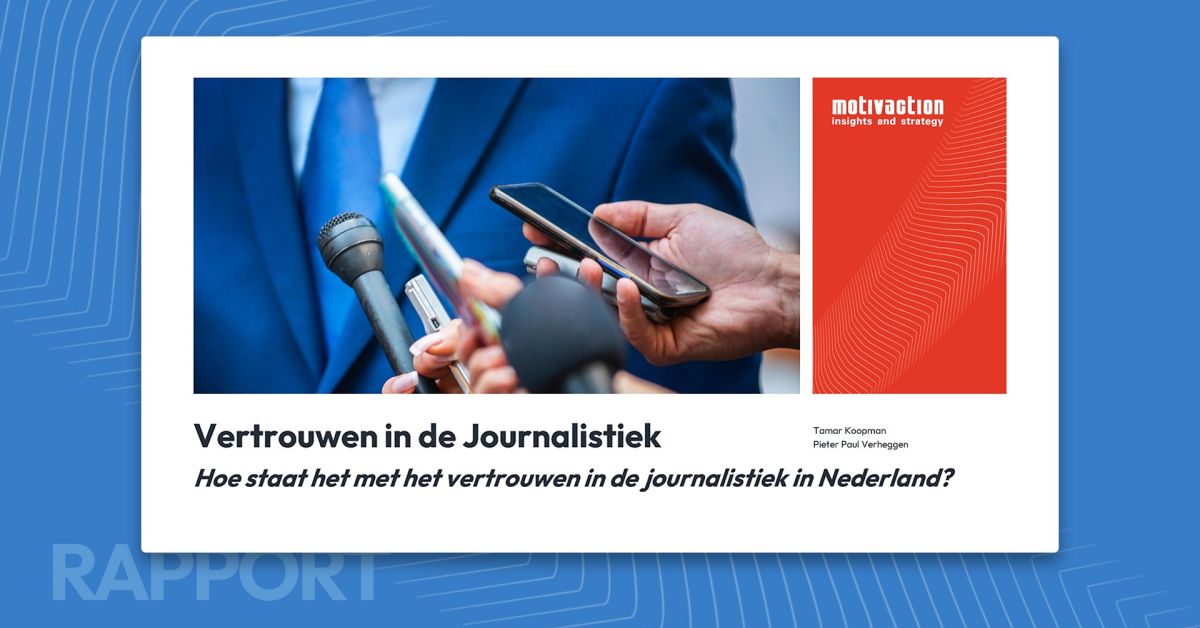 Onderzoeksrapport Vertrouwen in de Journalistiek 2025
