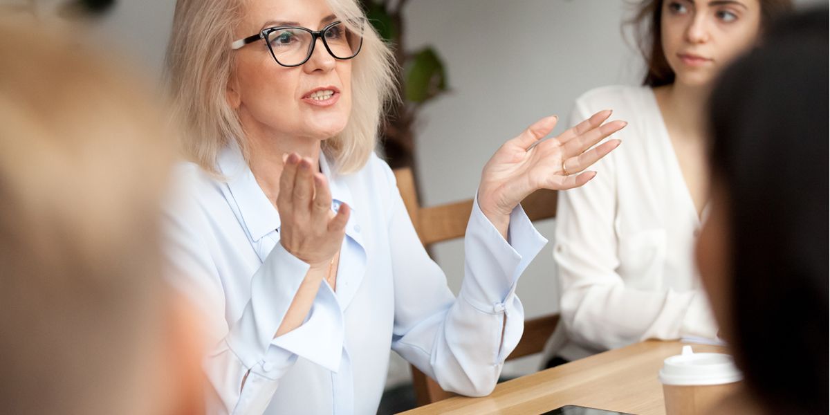 Vrouwelijke professional arbeidsmarkt